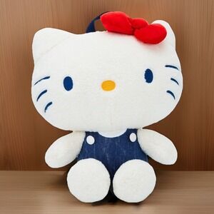 Hello Kitty Sherpa Figural Plush Backpack NWT